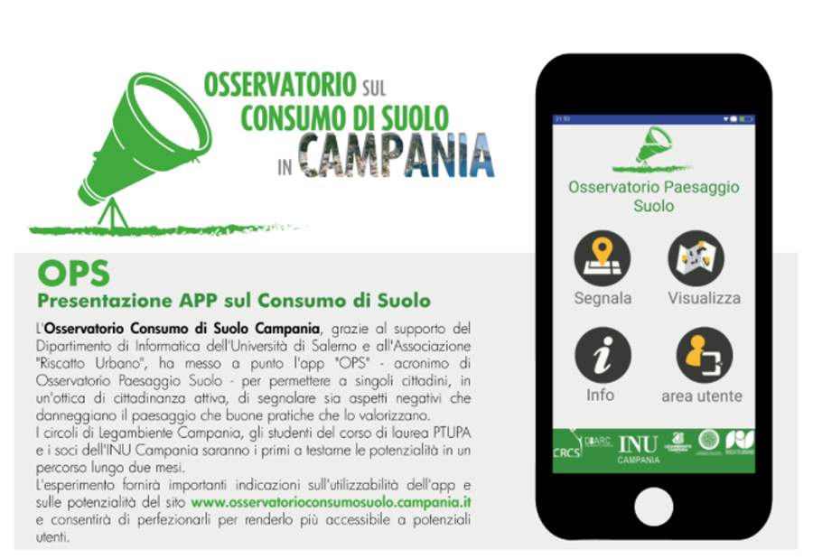 consumo suolo app