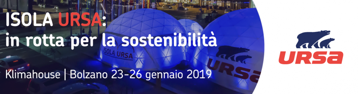 ISOLA URSA, in rotta per la sostenibilità