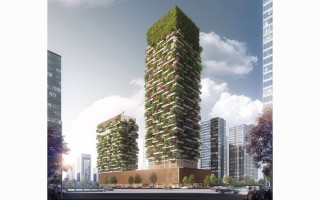 Cina, il primo Bosco Verticale progettato da uno studio italiano