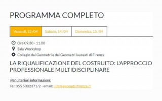 Convegni e corsi di formazione professionale, il programma completo di Klimahouse Toscana
